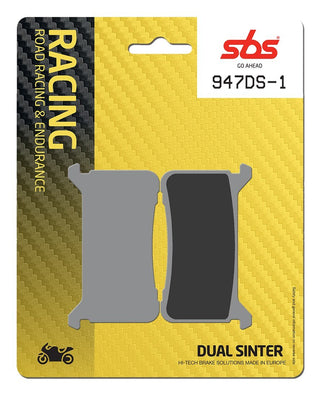 SBS FRICTION - Dual Sinter Racing Brake Pads Moto2, 3 & WSBK Spec - 947DS-