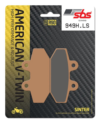 SBS Hd Sintered Brake Pads Rear - 949H.LS-