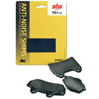 SBS Anti-Noise Shims 80mm X 40mm X 0.6mm (4 Adhesive Shims Per Pack)