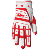 Thor Hallman Digit Gloves - White/Red