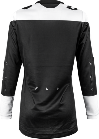 Fly Racing Ladies 2024 F-16 Jersey - Black white