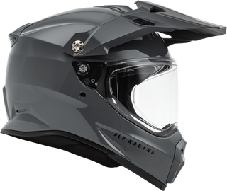 Fly Racing Trekker Solid Helmet - Grey