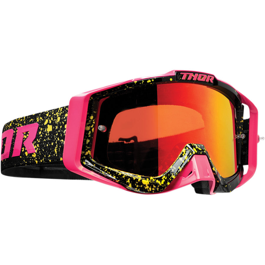 Thor Sniper Pro Splatta Goggles - Pink/Black