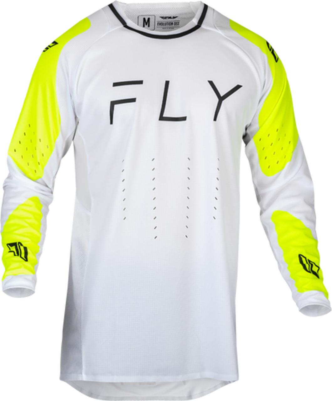 Fly Racing 2024 Evo Jersey - White/Hi Vis