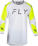 Fly Racing 2024 Evo Jersey - White/Hi Vis