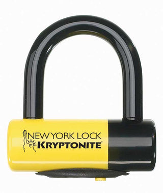 Kryptonite New York Disc Lock - Yellow/Black - MotoHeaven