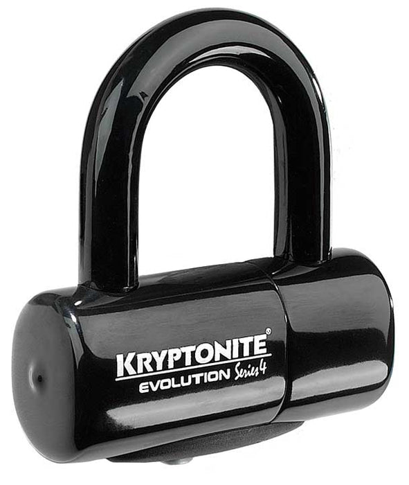Kryptonite Evolution Series 4 Disc Lock-Black - MotoHeaven