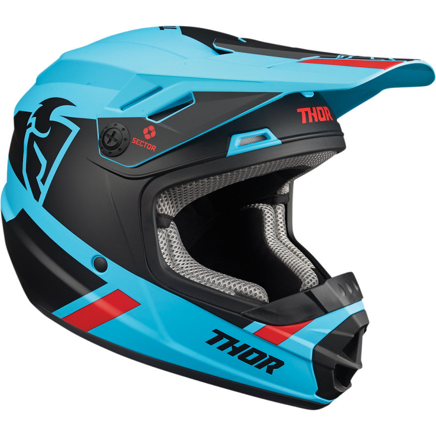 Thor Youth Sector MIPS Split Helmet - Blue/Black