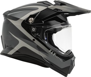 Fly Racing Trekker Pulse Helmet - Black/Grey