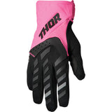 Thor Women's Spectrum Gloves - Pink/Black