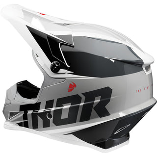 Thor Sector Fader Helmet - Black/White