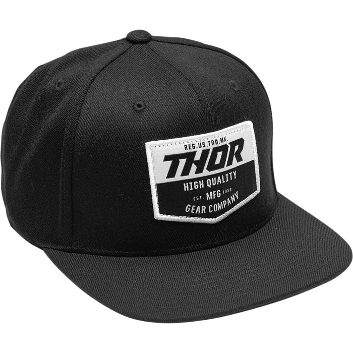 Thor Snapback Chevron Hat - Black