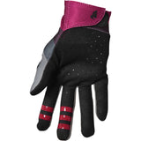Thor MTB Assist React Gloves - Grey/Purple