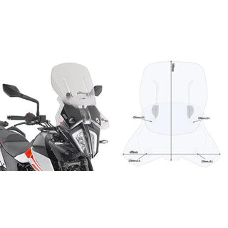 Givi A'F Scrn Ktm 390/790/890 Ad 52>64Cm