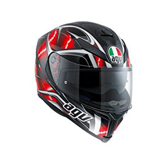 AGV K-5 S Hurricane Black/Red/White - MotoHeaven