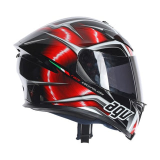 AGV K-5 S Hurricane Black/Red/White - MotoHeaven