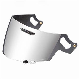 Arai VAS Visor Fits RX-7V / QV-Pro / Chaser-X / Profile V - Irriudium - Silver