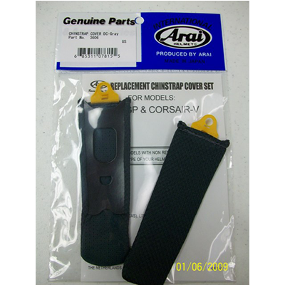 Arai XD3/VX-Pro 4 Chin Strap Cover - Grey