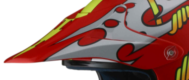 Arai VX-Pro Replacement Helmet Peak Visor - Hayden Red