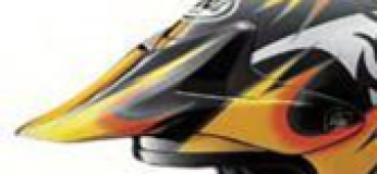 Arai VX-Pro Replacement Helmet Peak Visor - Automic Yellow