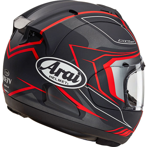 Arai RX-7V Maze Motorcycle Helmet - Matt Black
