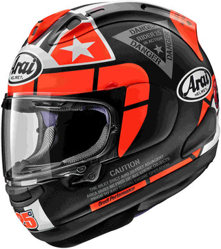 Arai RX-7V Vinales 25 Special Edition Motorcycle Helmet - Black/Red