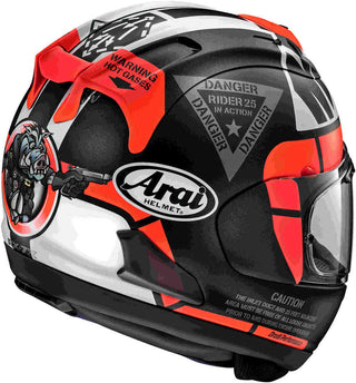 Arai RX-7V Vinales 25 Special Edition Motorcycle Helmet - Black/Red