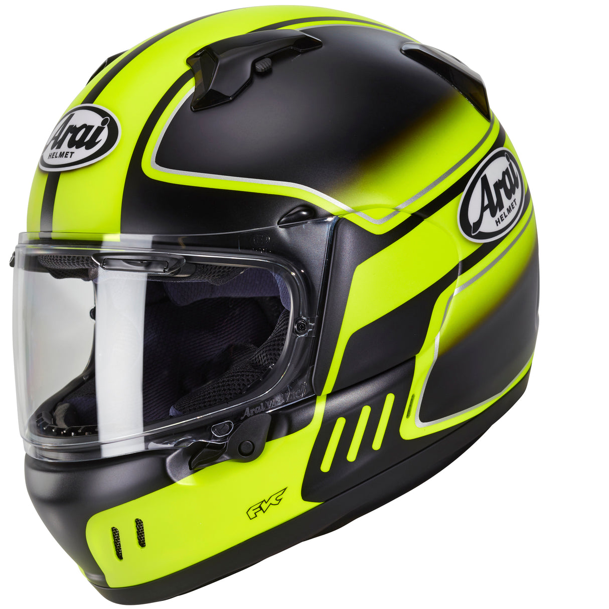 Arai Renegade-V Shelby Motorcycle Helmet - Fluro Yellow