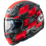 Arai Profile-V Patch Motorcycle Helmet -  Red Matte