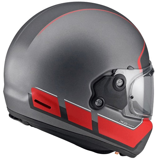 Arai Concept-X Speed Block Motorcycle Helmet - Red Matt