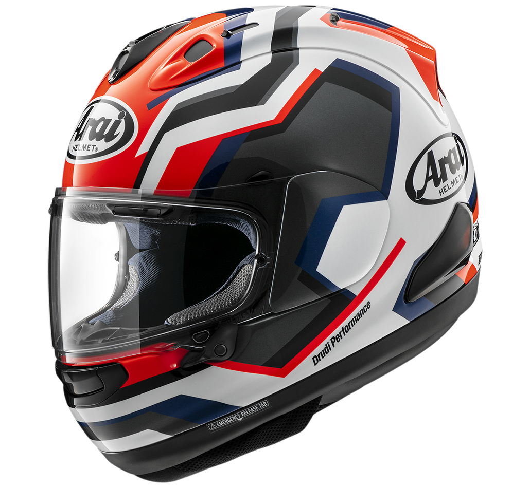 Arai RX-7V Evo Rsw Trico Helmet – MotoHeaven - Main Image
