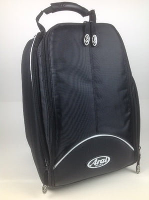 arai helmet bag australia Helmets 1601 Black Single Backpack Double shield pouch (12 Arai Helmet Bag - Black