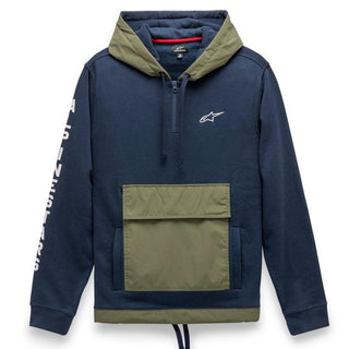 Alpinestars Explorer Motorcycle Hoodie - Navy/Green