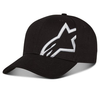 Alpinestars Corp Snap 2 Motorcycle Hat- Black/White