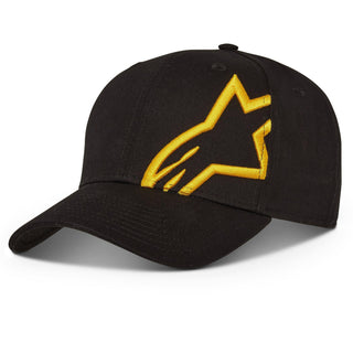 Alpinestars Corp Snap 2 Motorcycle Hat- Black/Gold