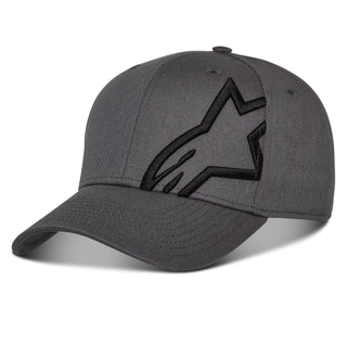 Alpinestars Corp Snap 2 Motorcycle Hat- Charcoal/Black