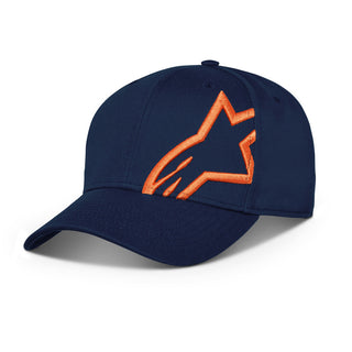 Alpinestars Corp Snap 2 Hat - Navy/Orange