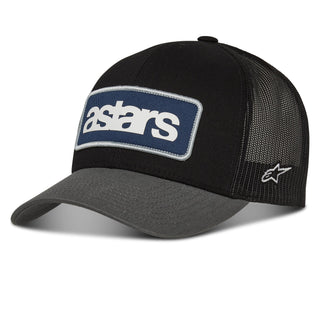 Alpinestars Manifest Trucker Motorcycle Hat - Black Charcoal/Curvebill Snap Back