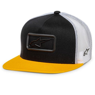 Alpinestars Racer Trucker Hat - Black/Yellow