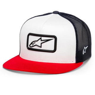 Alpinestars Racer Trucker Hat - White/Red