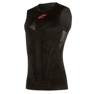 Alpinestars Tech Summer Short Sleeve Tank Undershirt - Black/Red