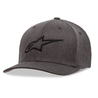 Alpinestars Ageless Curve Hat - Charcoal Heather/Black