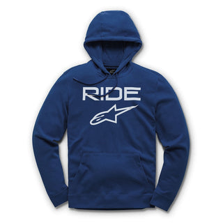 Alpinestars Ride 2.0 Pullover Fleece Casual Hoodie - Navy/White