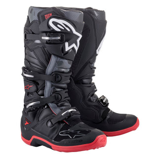 Alpinestars Tech 7 Boots - Black/Grey/Red