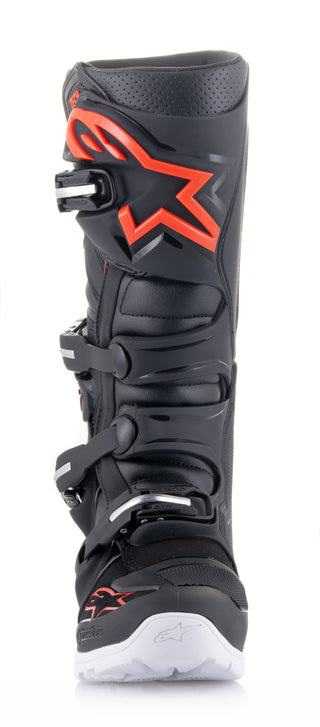 Alpinestars Tech 7 Enduro Boots Black Red Fluro