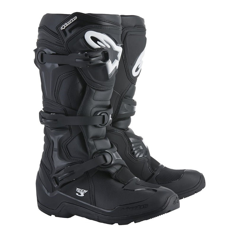 Alpinestars Tech 3 Enduro Riding MX Boots - Black