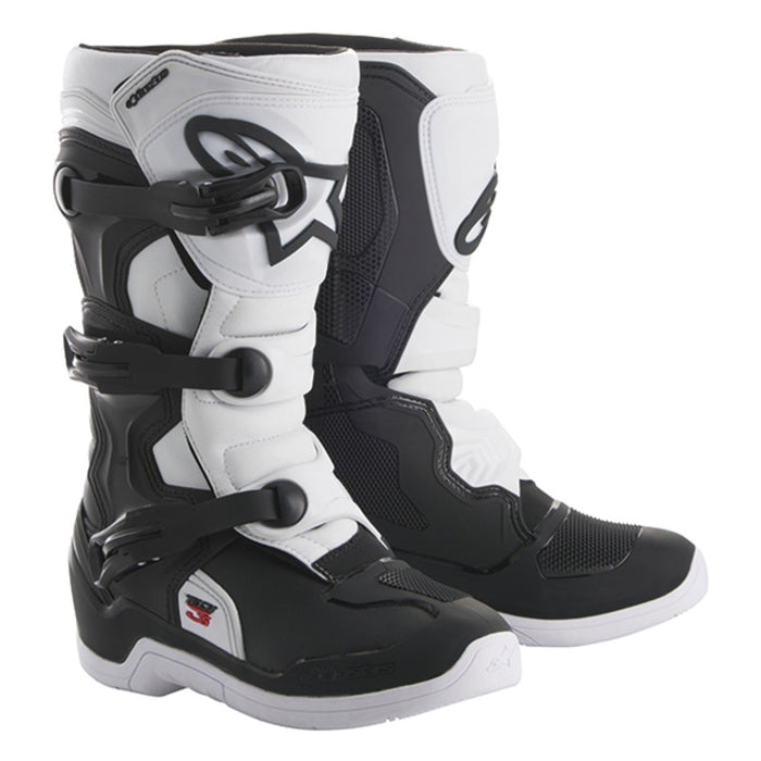 Alpinestars Tech 3 V2 Youth MX Boots - Black/White