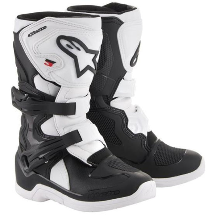 Alpinestars Tech 3S Youth MX Boots - Black/White