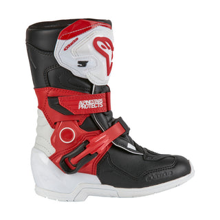 Alpinestars 2024 Tech 3S Kids Boots - White/Black/Bright Red