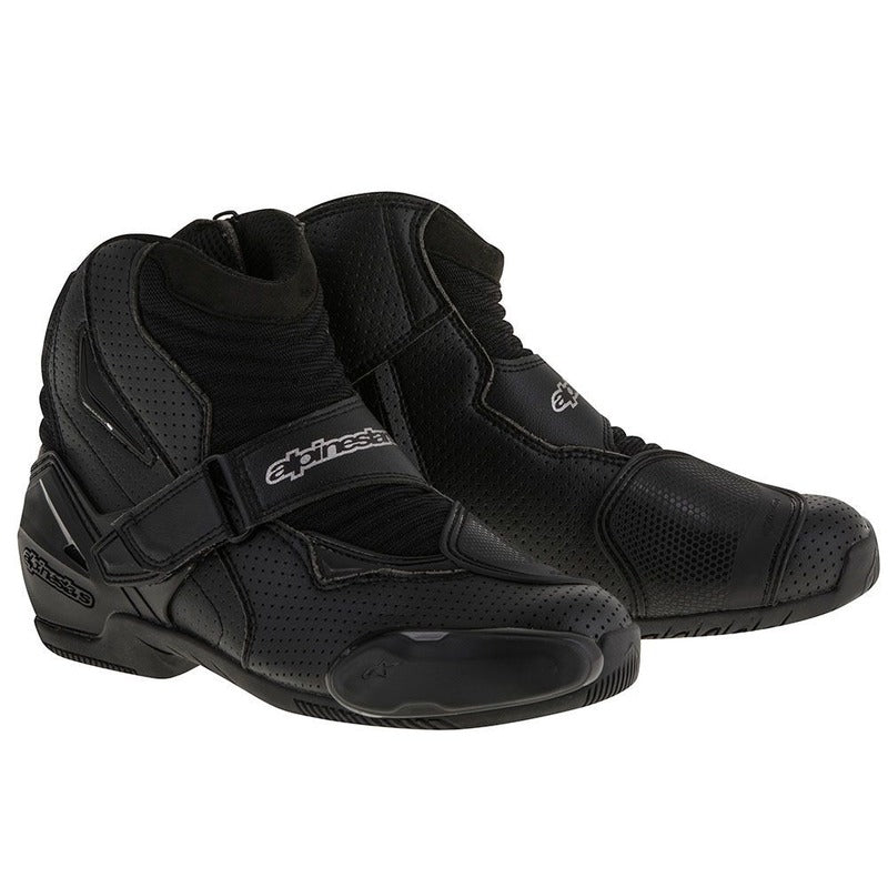 Alpinestars SMX-1 R Vented Ride Motorcycle Boots - Black